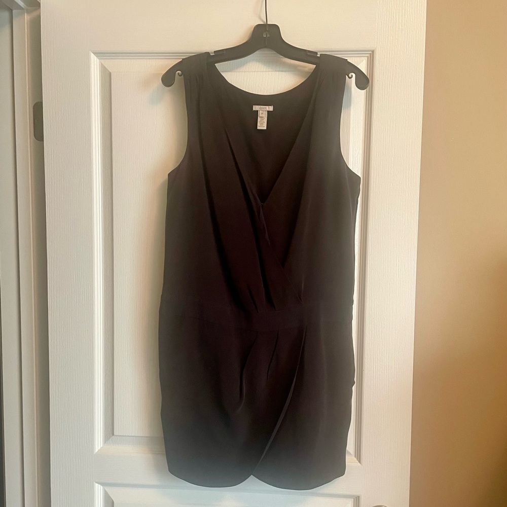 J Crew beautiful sexy black dress.